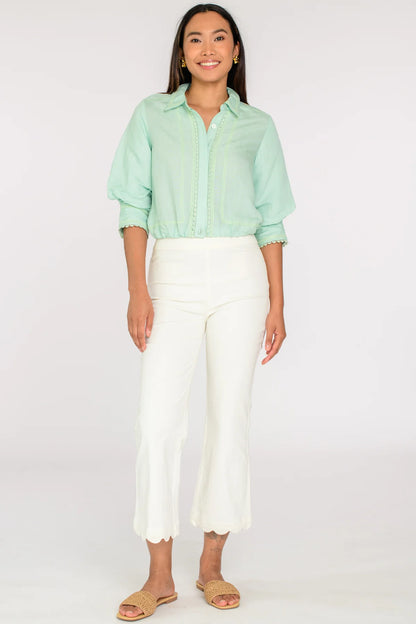 Elizabeth James Jojo Pant - Vanilla