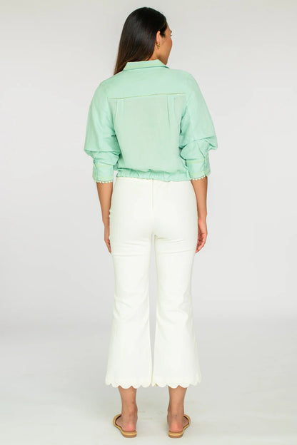 Elizabeth James Jojo Pant - Vanilla