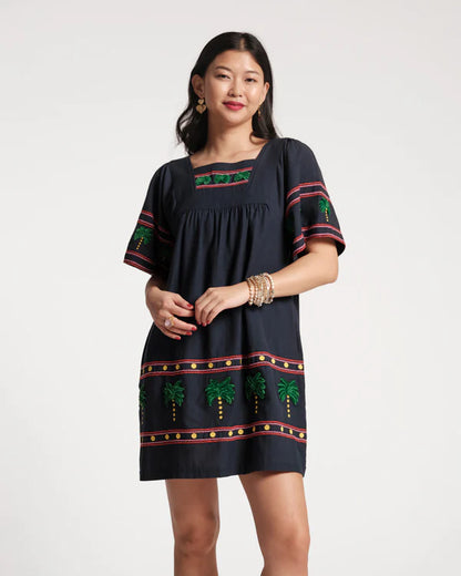France’s Valentine Picnic Mini Dress - Palm