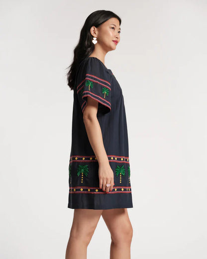 France’s Valentine Picnic Mini Dress - Palm