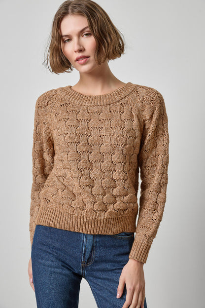 Lilla P - LONG SLEEVE BALLET NECK SWEATER