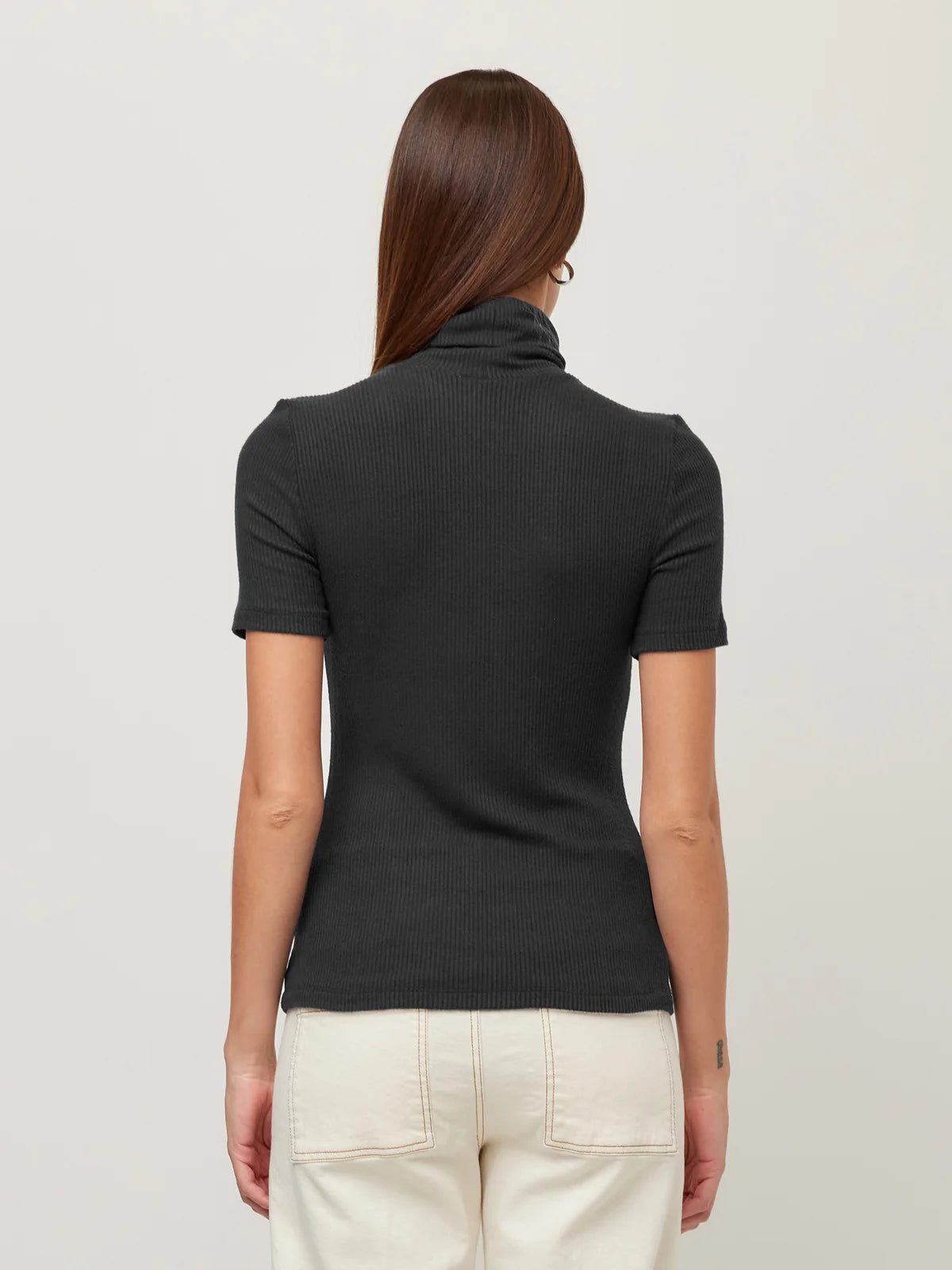 Fifteen Twenty - JANA SHORT SLEEVE TURTLENECK TOP