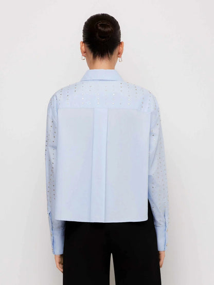 Fifteen Twenty - LISA EMBELLISHED BUTTON UP TOP