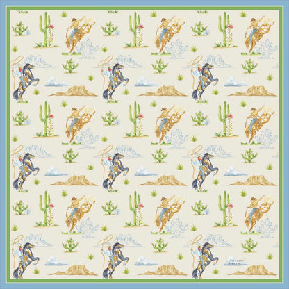 Catherine Cartie - Rodeo Cowgirl & Cowboy Silk Scarfs