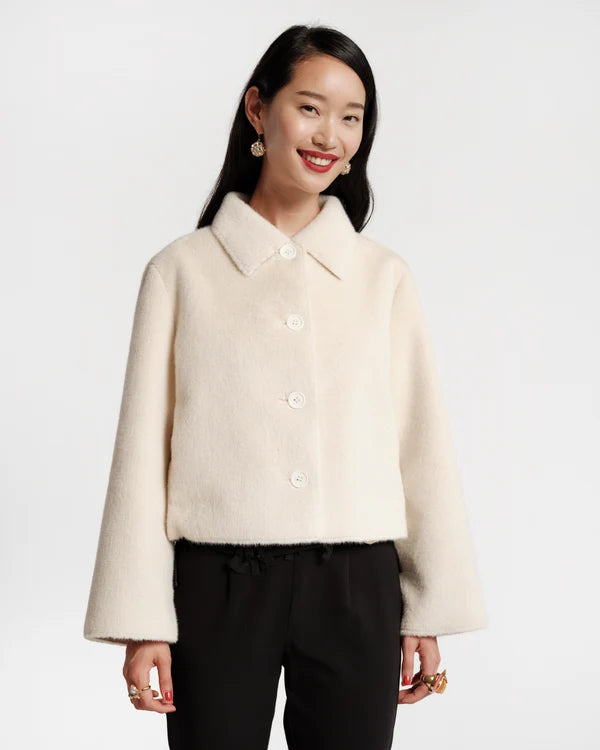 Frances Valentine Cosette Faux Fur Jacket