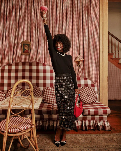 Frances Valentine Shimmy Skirt