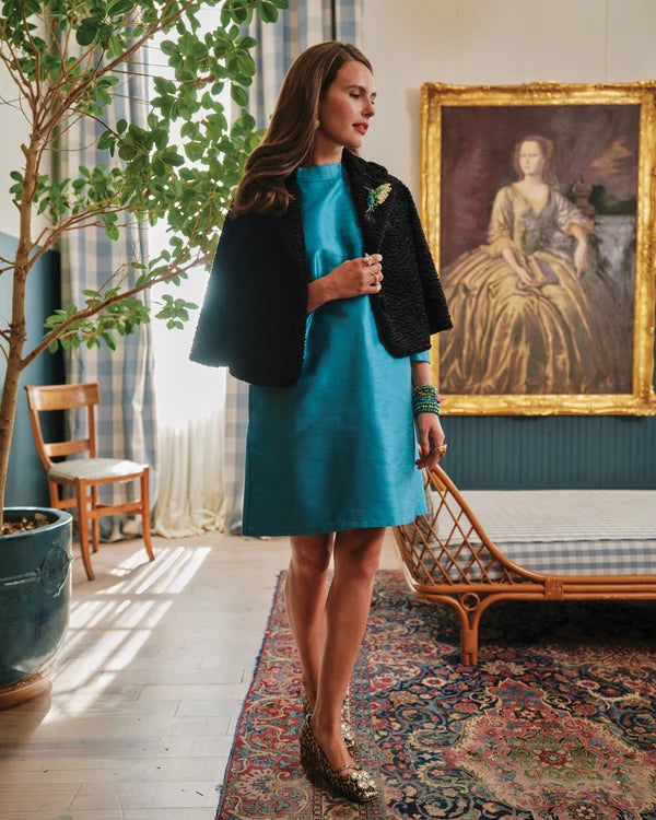 Frances Valentine Blaine Faux Lamb Fur Jacket