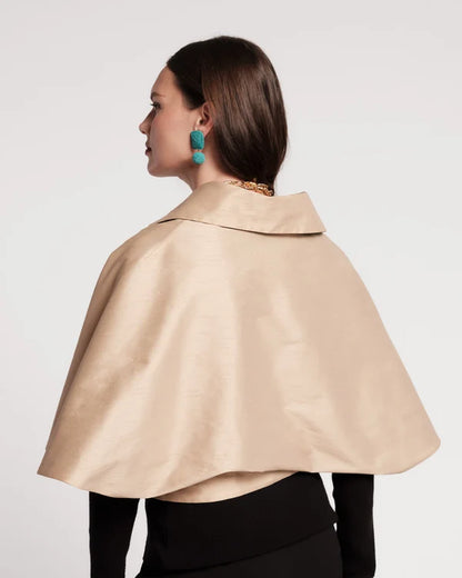 Frances Valentine Dupioni Capelet