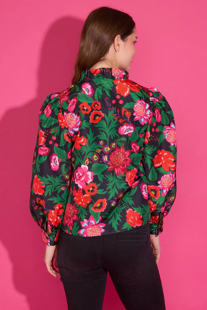Alden Adair Phoebe Top in Flora