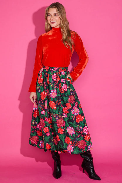 Alden Adair Rowan Skirt in Flora