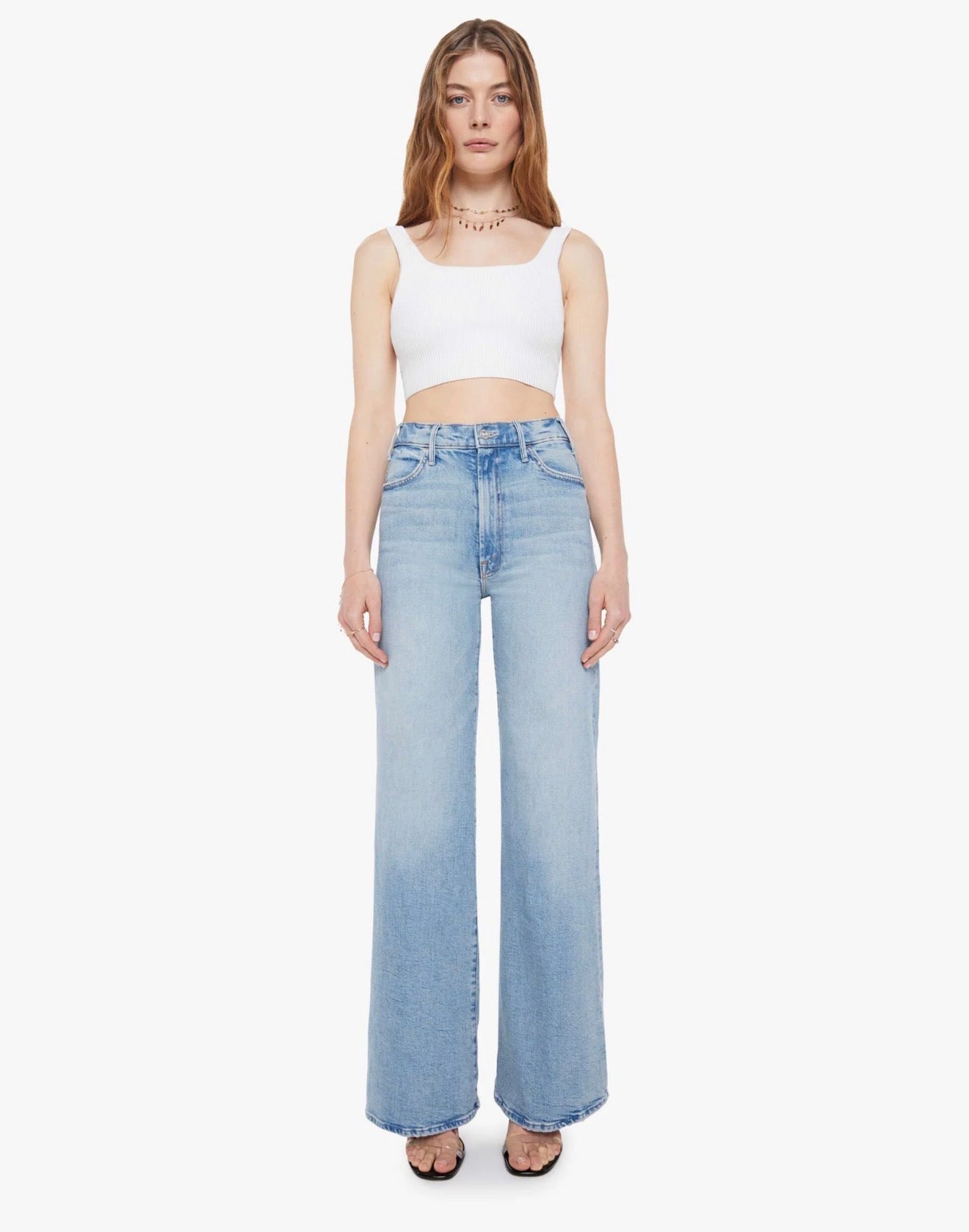 MOTHER DENIM Hustler Roller Sneak - I Confess
