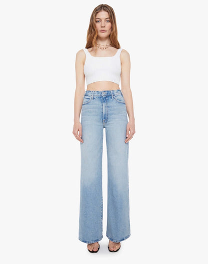 MOTHER DENIM Hustler Roller Sneak - I Confess