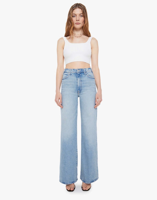 MOTHER DENIM Hustler Roller Sneak - I Confess