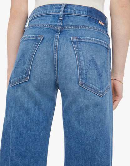 MOTHER DENIM The Mid Rise Lasso Sneak - Get Two Birds Stoned