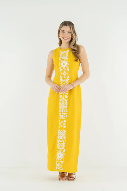 Emily McCarthy Hepburn Dress - Golden Hour