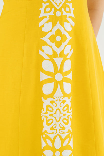 Emily McCarthy Hepburn Dress - Golden Hour