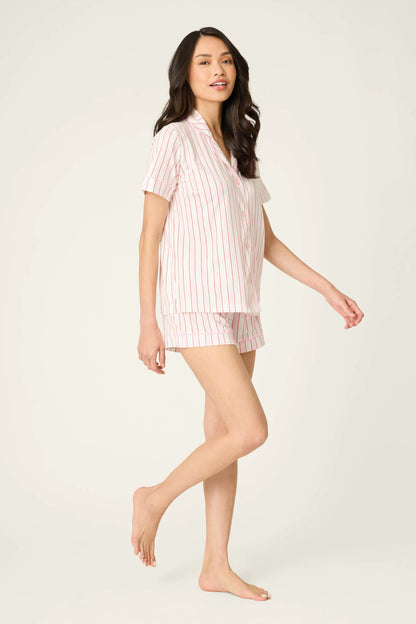 Feeling Love Striped 3-Piece PJ Set