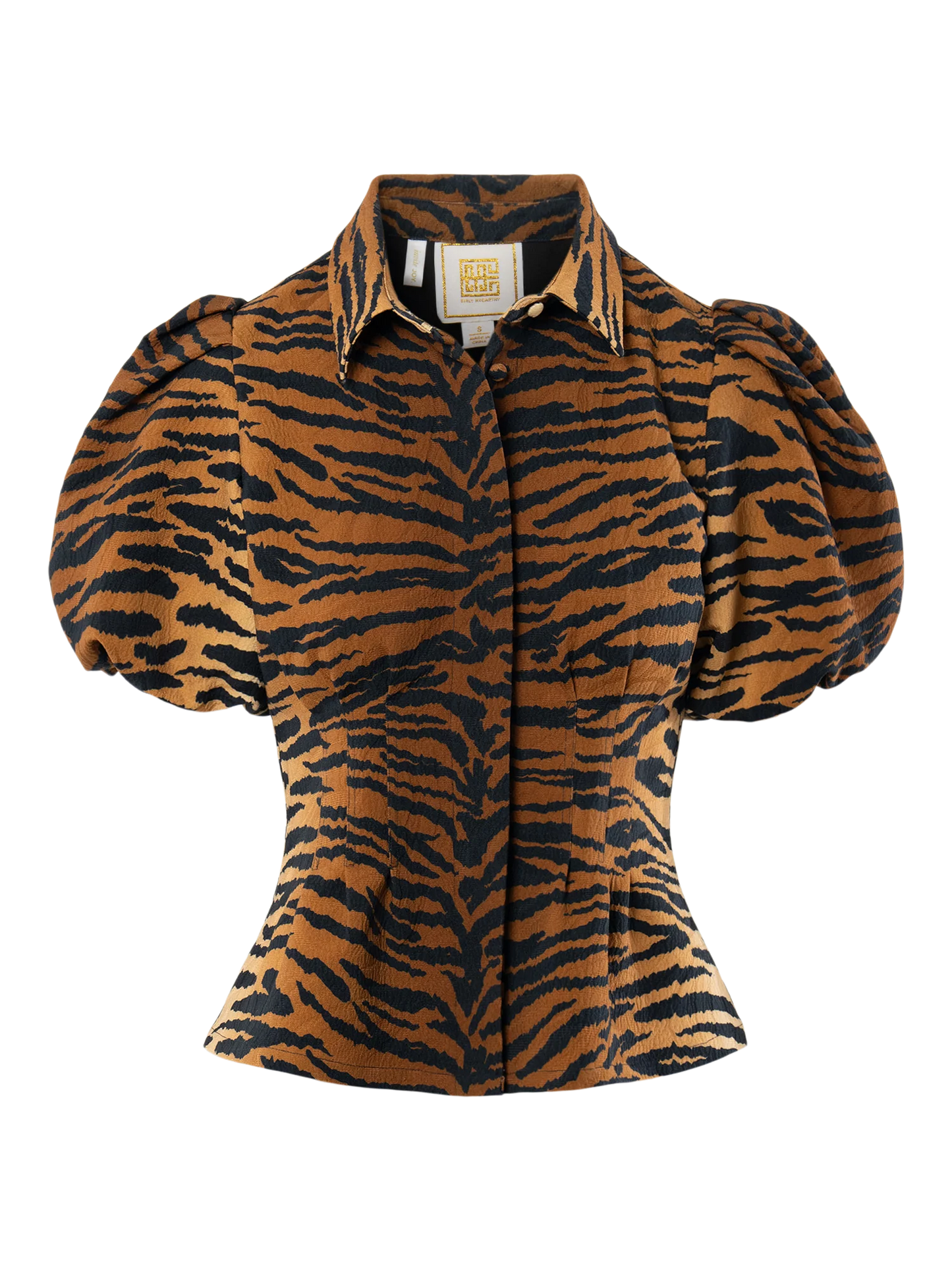 Britt Tiger Jacquard Top