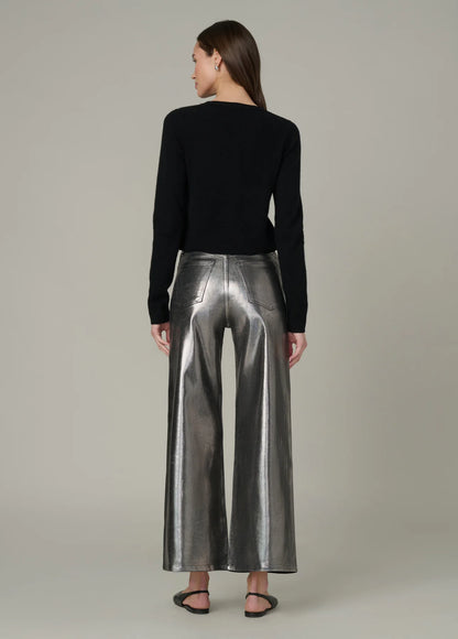 The Mia Pewter Foil High Rise