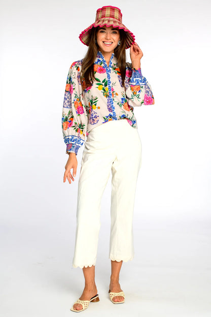 The Ivory Emily Top